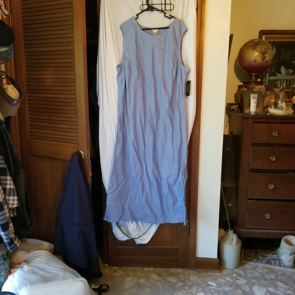 Uniform woman linen dresss 3x